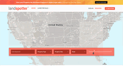Desktop Screenshot of landspotter.com